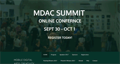 Desktop Screenshot of mdacsummit.org
